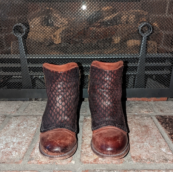 FreeBird CHERI Rust Multi Booties size 7 - Picture 7 of 13